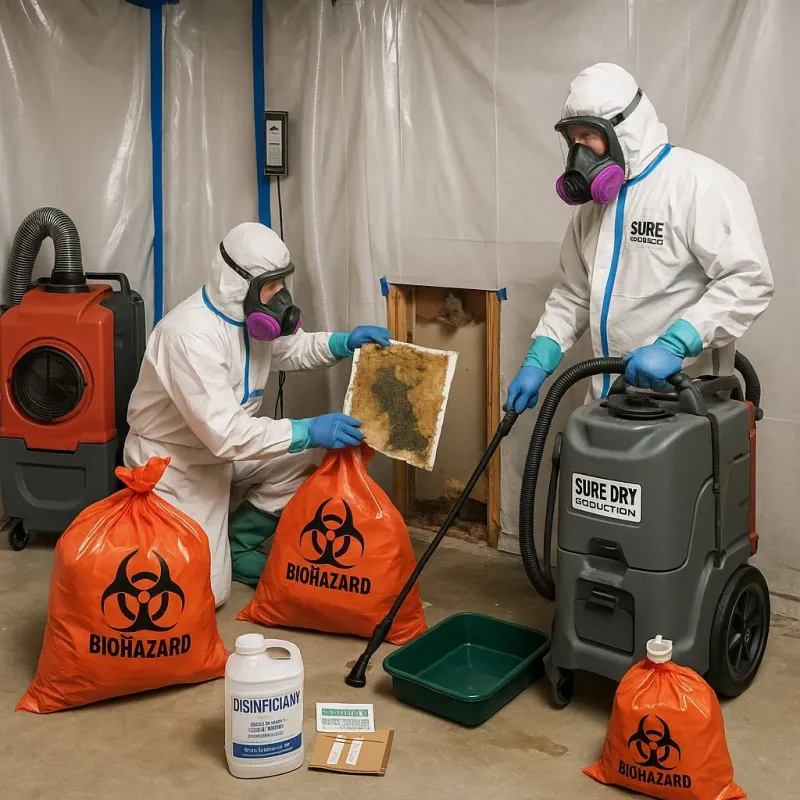Contaminated Water Handling Protocols process in River Vale, NJ